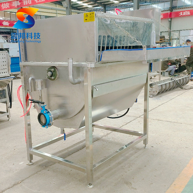 Mesin Perebus Ayam Otomatis Keluaran Campur Halal